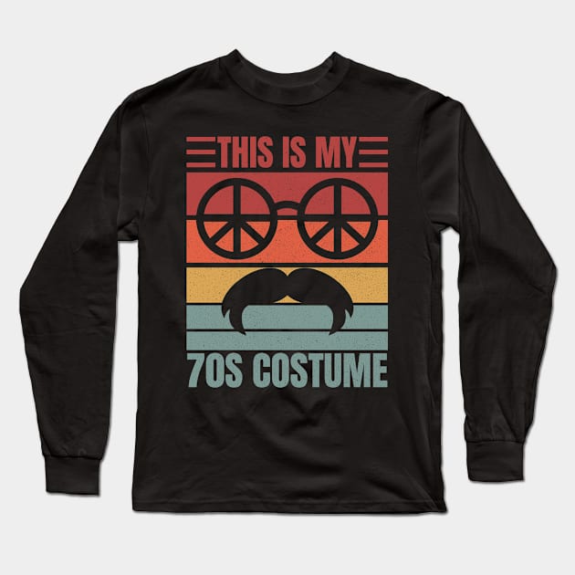 This Is My 70s Costume Long Sleeve T-Shirt by devilcat.art